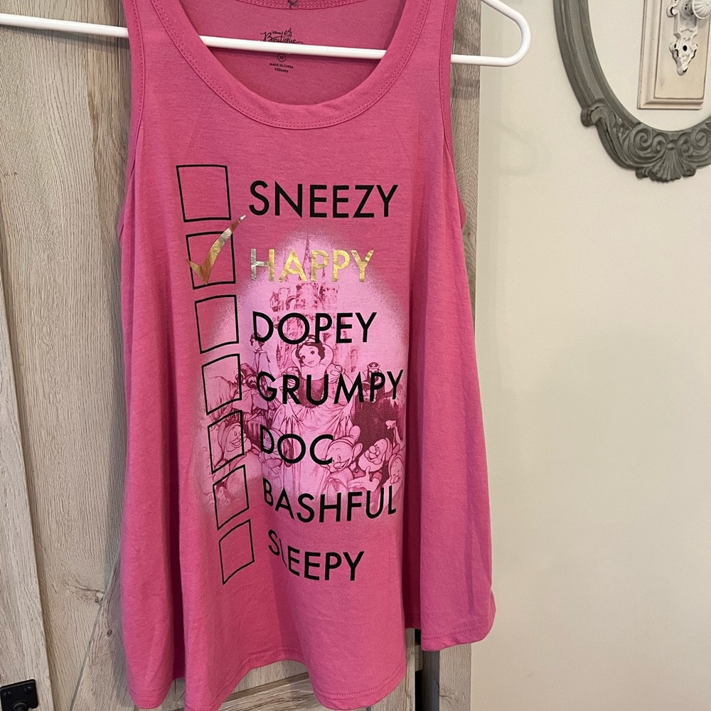 Disney Boutique Snow White Tank Top